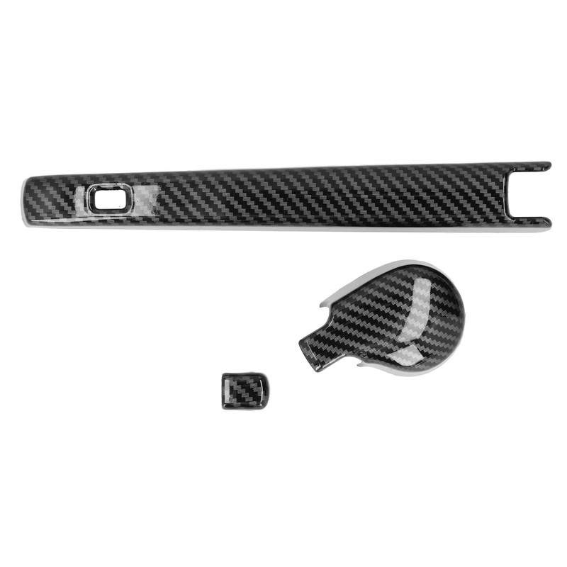 Rear Windshield Wiper Arm Cover Trim Carbon Fiber Style Decoration
