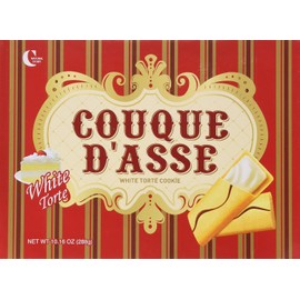 Crown Couque D'Asse Biscuit Cookie White Torte 10.16 Ounce