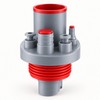 5-in-1 Kitchen Drain Connector for Sink Appliances – Multi-Port Odor-Blocking