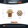 Engine Coolant Radiator Line Quick Connector for 2005-2008 Ford F150,