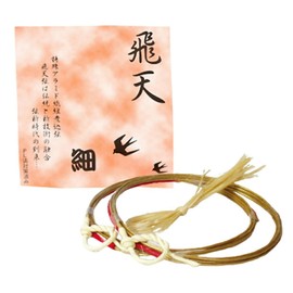 Sambu Kyugu Store C-027 String Tokiten, 2 Pieces, Medium Size, Fine Kyudo Bow, Vine, Synthetic Fiber