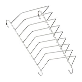 NOLITOY Stainless Steel Air Fryer Toast Rack Cooking Rack for Efficient Grilling Stainless Steel Versatile Kitchen Accessory for Air Fryers and Toasting Needs