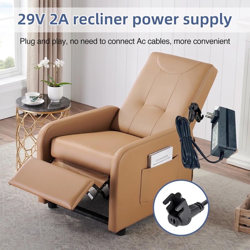 29V Dual Motor Power Supply Kit, Universal Recliner Power Cord