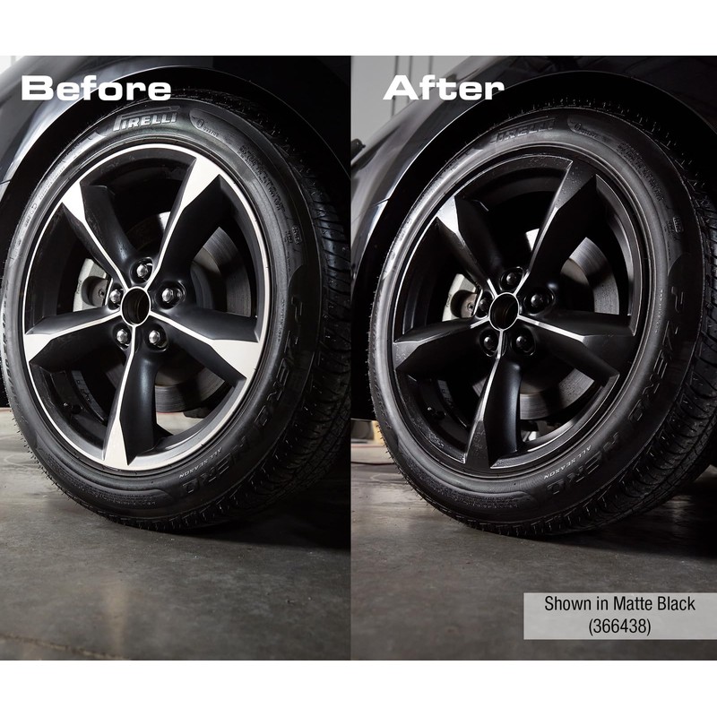 Rust-Oleum 366441-6PK High Performance Wheel Spray Paint, 11 oz, Metallic