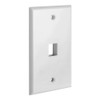 Cmple - 1 Port Keystone Wall Plate Single-Gang Wall Plate