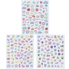 3 types of nail stickers drawn at Byuse Kindergarten, 1 piece, 3. Sketchbook / 바이유즈 유치원에서 그린그림 네일스티커 3종, 1개, 3.스케치북