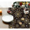 Artoid Mode Fireworks New Year 2025 Tablecloth, Winter Table Linen,