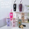 WINSA Glass Tumbler with Straw and Lid, 32 oz Glass