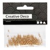 Wax Beads, D: 2,7 mm, gold, 150pcs