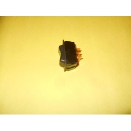 SIGMA *12 VOLT RV ON OFF MOMENTARY 6 PRONG ROCKER BLACK SLIDE OUT SWITCH FREE SHIP