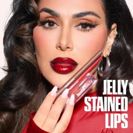Huda Beauty Jelly Lip Oil Juicy Pink Lady Labial Hidratante                                                                                           