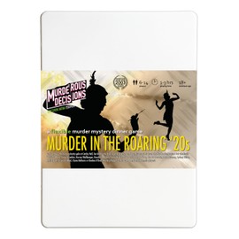 Murder in The Roaring 20s 6-14 Player Murder Mystery Dinner Party Game
