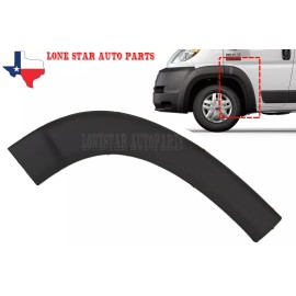 Aftermarket Products FOR RAM PROMASTER 2019-2022 FRONT DOOR MOLDING WHEEL TRIM FENDER FLARE LEFT