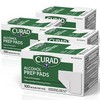 Curad Alcohol Prep Pads , Thick Alcohol Swabs Pack of