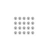sourcing map Precision Balls 3/16" Solid Chrome Steel G10 for