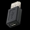 tunghey 5 Pack USB 2.0 A Female to USB Micro