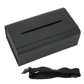 Soporte para Pañuelos de Coche para Modelo 3 Modelo Y, Caja de Pañuelos de Silicona de Montaje Flexible para Coche, Servilletero de Consola Central para Accesorios Modelo 3 Y