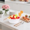60 Sugar Cane Disposable Soup Bowls, 350 ml Compostable Disposable