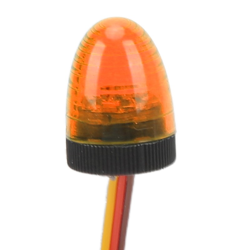 RC Car Alarming Light 5 Light Modes High Simulation Round