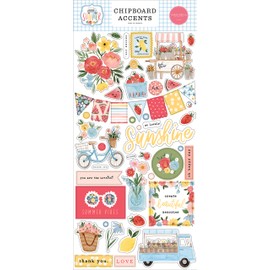Carta Bella Paper Company Summer 6x13 Accents chipboard