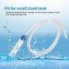 Aquarium Manual Water Changer Air Pump Siphon Fish Tank Gravel