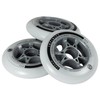 Powerslide Infinity Ii Wheels, Pack of 4, white, 100mm