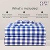 Briarwood Home Printed Flannel Sheet Set, 100% Organic Cotton, Six-Fold