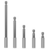 Teocpai 5pcs Magnetic Bit Holder Extension Rods, 1/4 Inch Hex