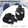 Vkinman 2Pcs Black 339-832757A4 Ignition Coil Replacement for Mercury &
