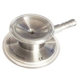 MDF MD One Stainless Steel Premium Dual Head Pediatric Stethoscope, Pastel Blue Tube, Silver Chestpieces-Headset, MDF777C03