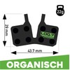 LOQ.7 Bicycle Brake Pads - Organic (Resin) Compatible with Magura
