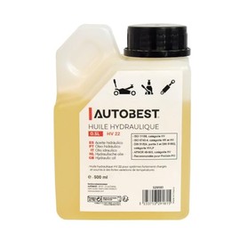 Hydraulic oil for jack, hydraulic press, oil workshop crane oil, HV22, canister, 0.5 l