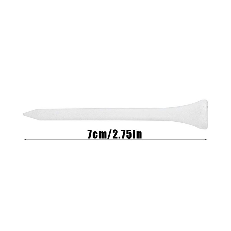 Golf Tee, 2.8 inches (70 mm), Wooden Golf Tee, Golf