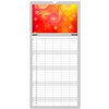 Family Planner 2026 - Energy Spirals with 5 Columns (Wall