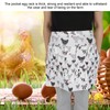 Eggs Apron Eggs Collecting Gathering Holding Apron for Chicken Hense