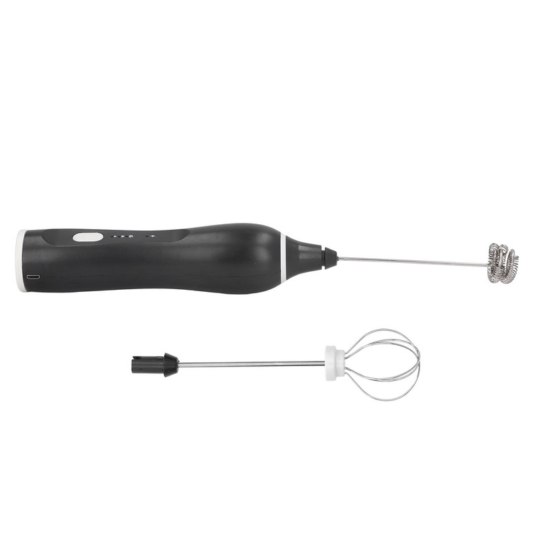 Electric Handheld Mixer USB Rechargeable 3 Level Speed Adjustable Low