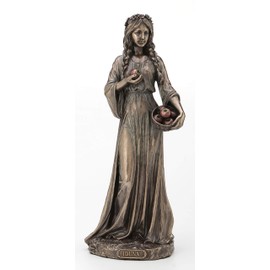 Veronese Design Bronze Finish Idunn Norse Goddess of Spring and Youth Statue