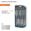 Truper J-BPT-6, Juego de brocas planas de manita, 6 piezas
