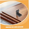 Tofficu 10pcs Non Slip Rubber Leg Caps for Furniture Feet
