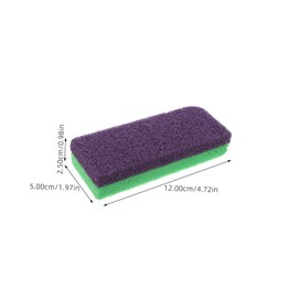 NOLITOY 10pcs Foot Pumice Stone for Dry Skin Removal Foot Scrubber Exfoliation Tool for Home