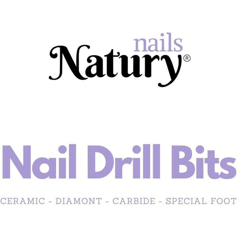 Natury Nails Set of 3 2.3mm Diamond Nail Drill Bits