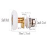 Shower Door Rollers, The Bathroom Glass Sliding Door Pulleys/Runners/Wheels,25mm Modern