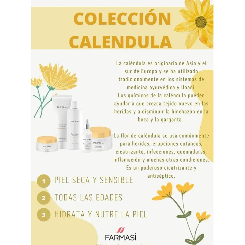Set Caléndula 5 Productos Para Piel Seca/sensible, Farmasi