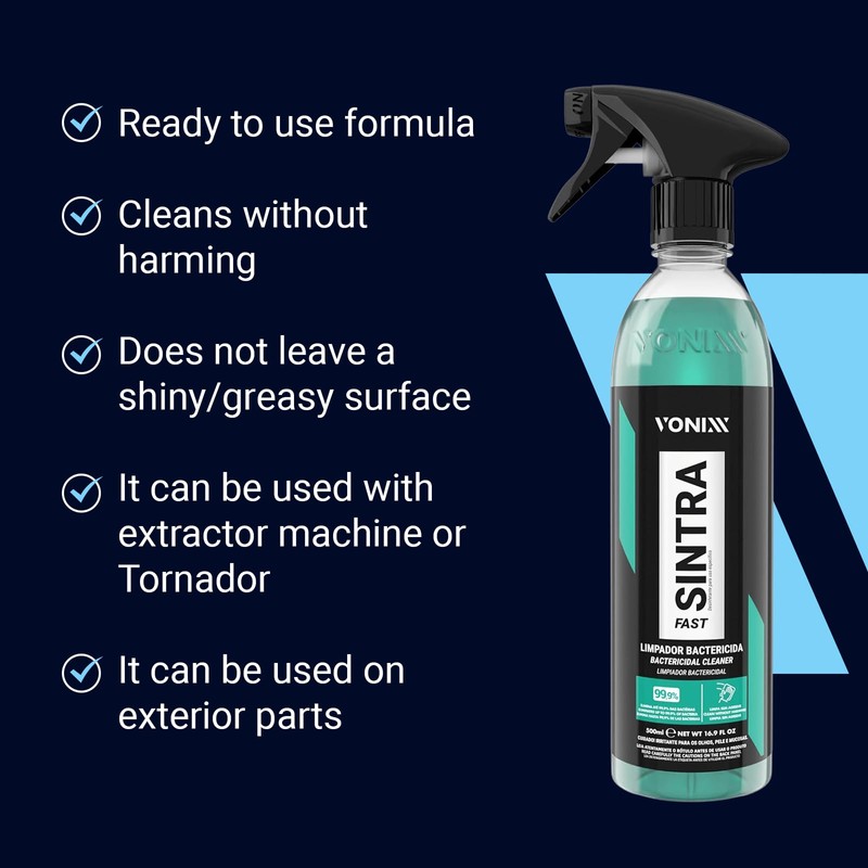 Vonixx Sintra Fast Interior Cleaner 16.9 fl oz (500ml)
