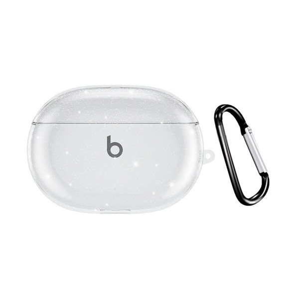 QINOUK Clear Case for Beats Studio Buds+, [Anti-Scratch] Clear Soft