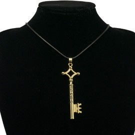HAND-PRO Attack on Titan Necklace, Attack on Titan Gold Key Necklace, Attack on Titan Key