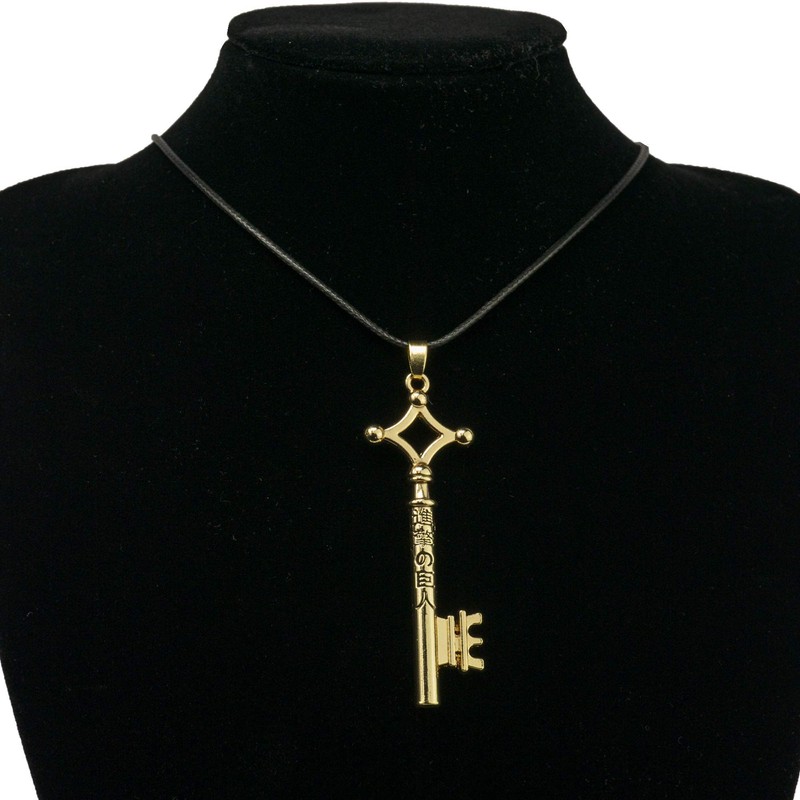 HAND-PRO Attack on Titan Necklace, Attack on Titan Gold Key
