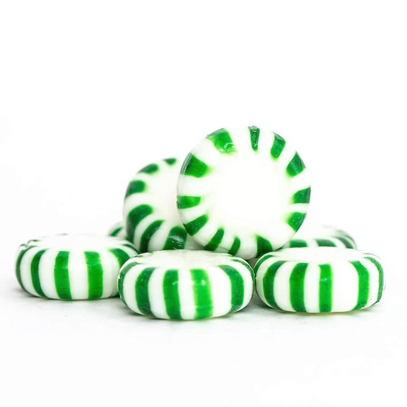 Bayside candy Mints Collection (Spearmint Starlight Mints, 2LB)