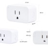THIRDREALITY Smart Plug 4 Pack, 15A Smart Outlet with Timer