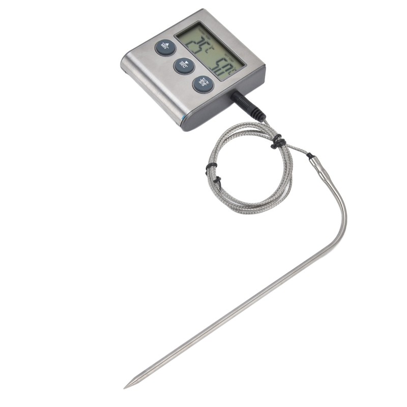 Digital Touchscreen Food Thermometers High Accuracy Waterproof Portable Meat Thermometers